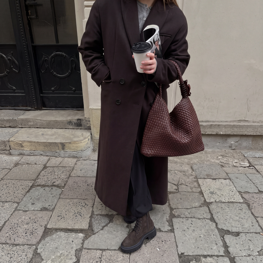 Τσάντα Tote Quinn από οικολογικό δέρμα