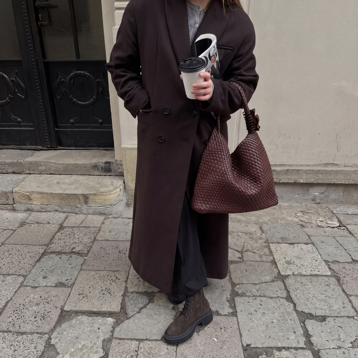 Τσάντα Tote Quinn από οικολογικό δέρμα