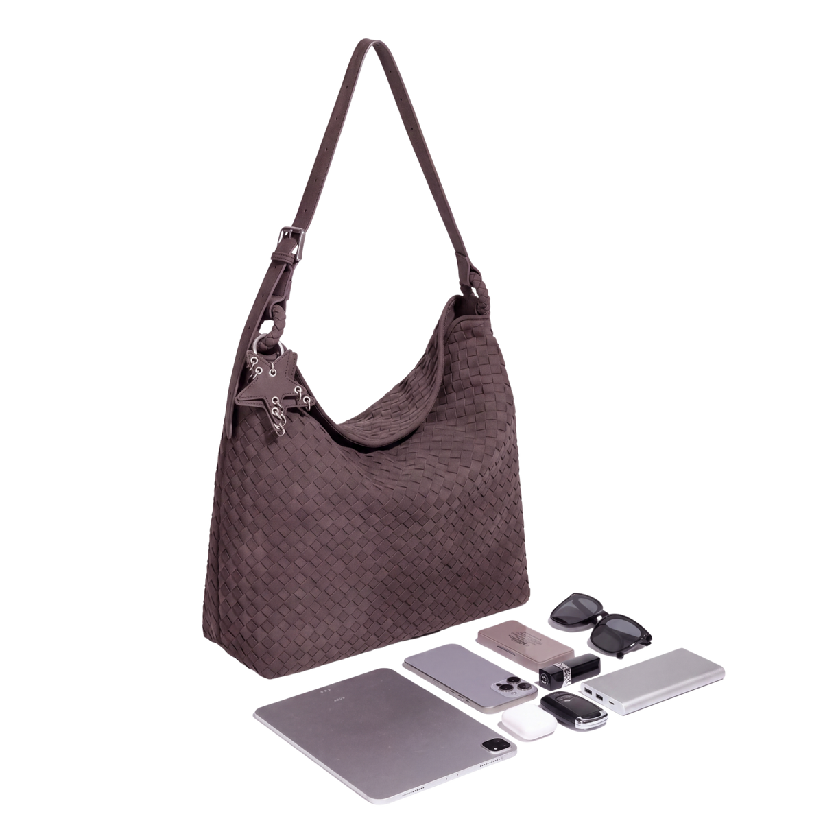 Τσάντα Tote Capri από σουέτ