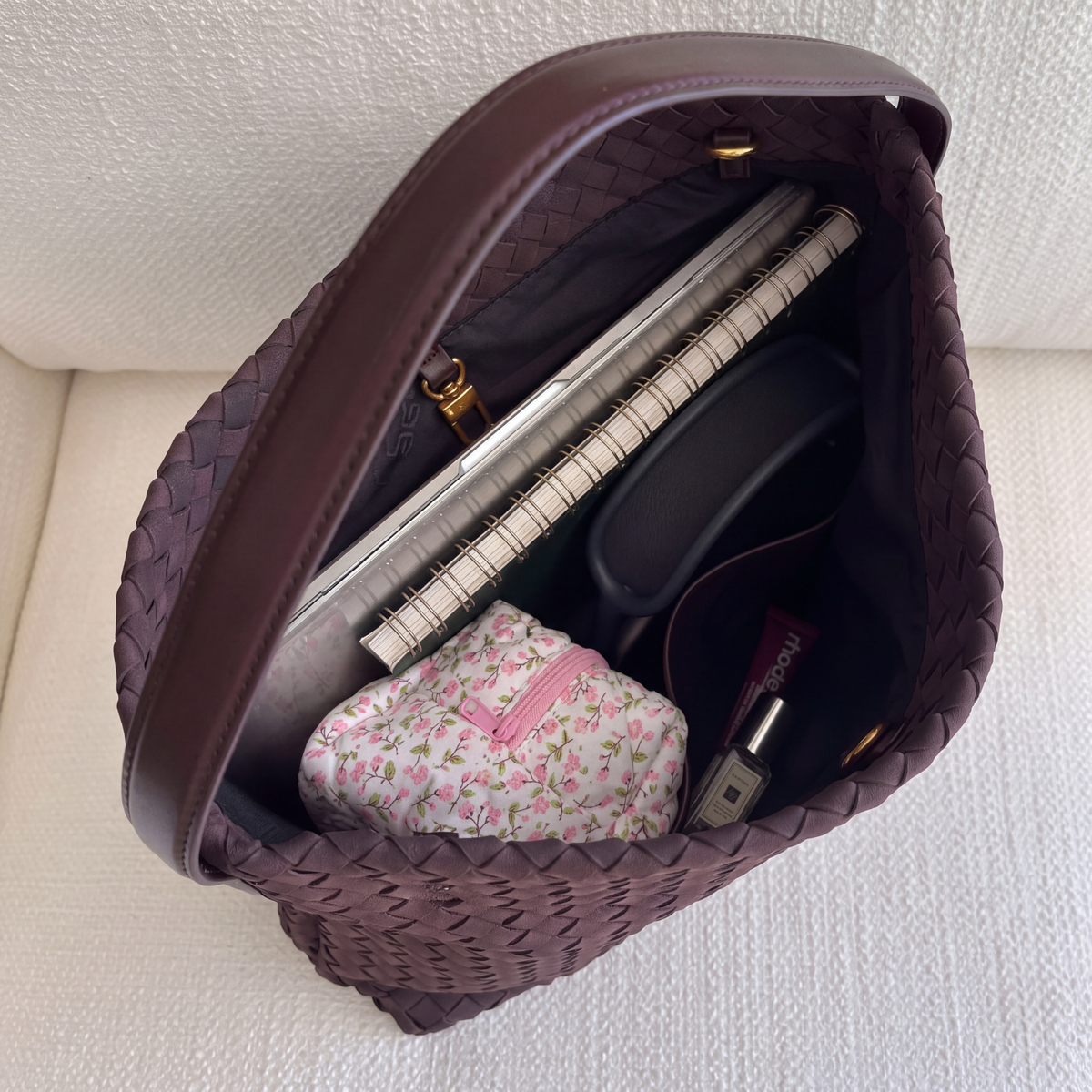 Τσάντα Tote Brielle από σουέτ
