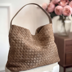 Τσάντα Tote Brielle από σουέτ