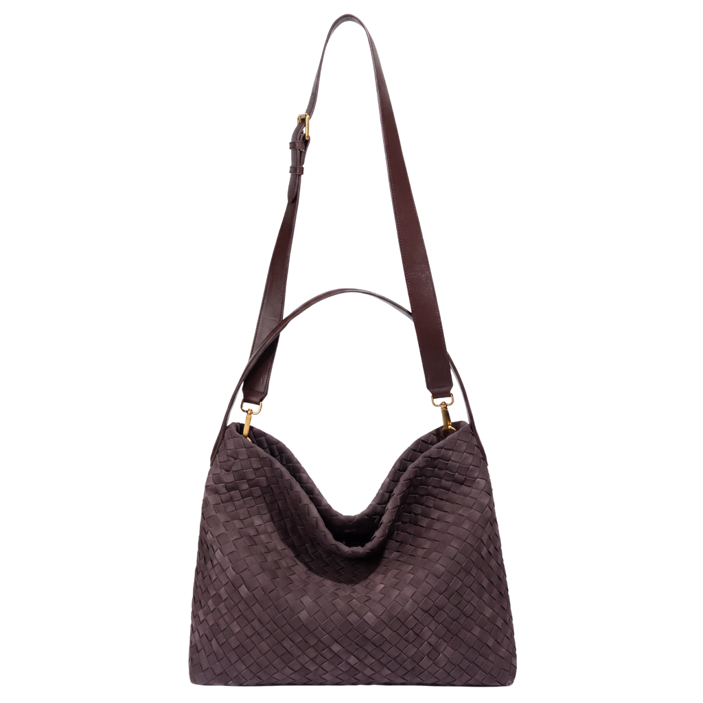 Τσάντα Tote Brielle από σουέτ